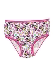 Character Pink Minnie Mouse 100% Cotton Briefs 5 Pack - Image 2 of 5