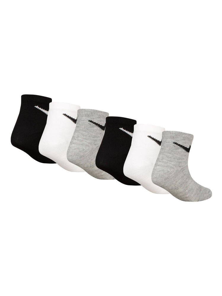 Nike White Little Kids Socks 6 Pack - Image 2 of 4