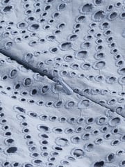 Blue Broderie Bandeau Dress - Image 8 of 8