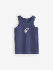 Bluey License 100% Cotton Vests 3 Pack (1.5-8yrs) - Image 5 of 6