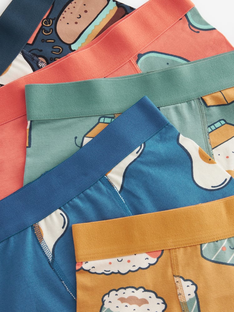 Brunch Print Trunks 5 Pack (1.5-16yrs) - Image 8 of 8