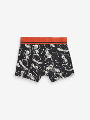 Skull Print Trunks 5 Pack (3-16yrs) - Image 7 of 8