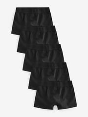 Black Trunks 5 Pack (2-16yrs) - Image 1 of 3