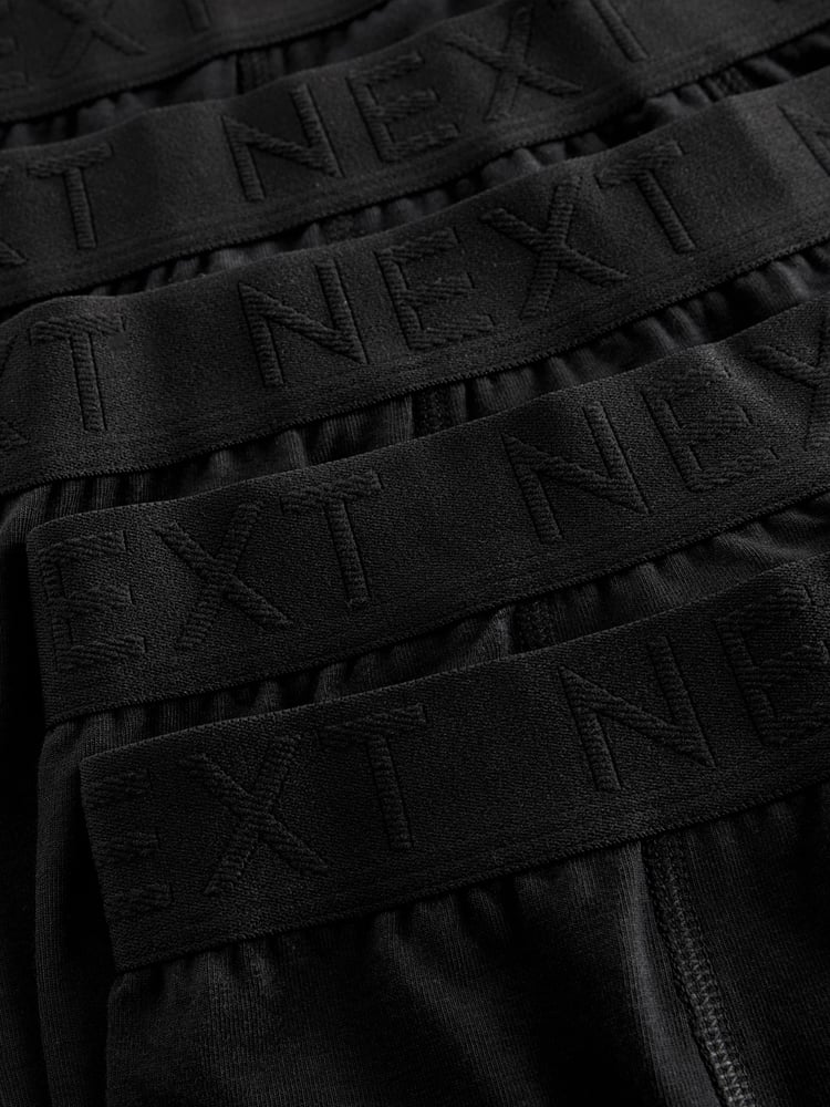 Black Trunks 5 Pack (2-16yrs) - Image 3 of 3 Black Trunks 5 Pack (2-16yrs) - Image 3 of 3