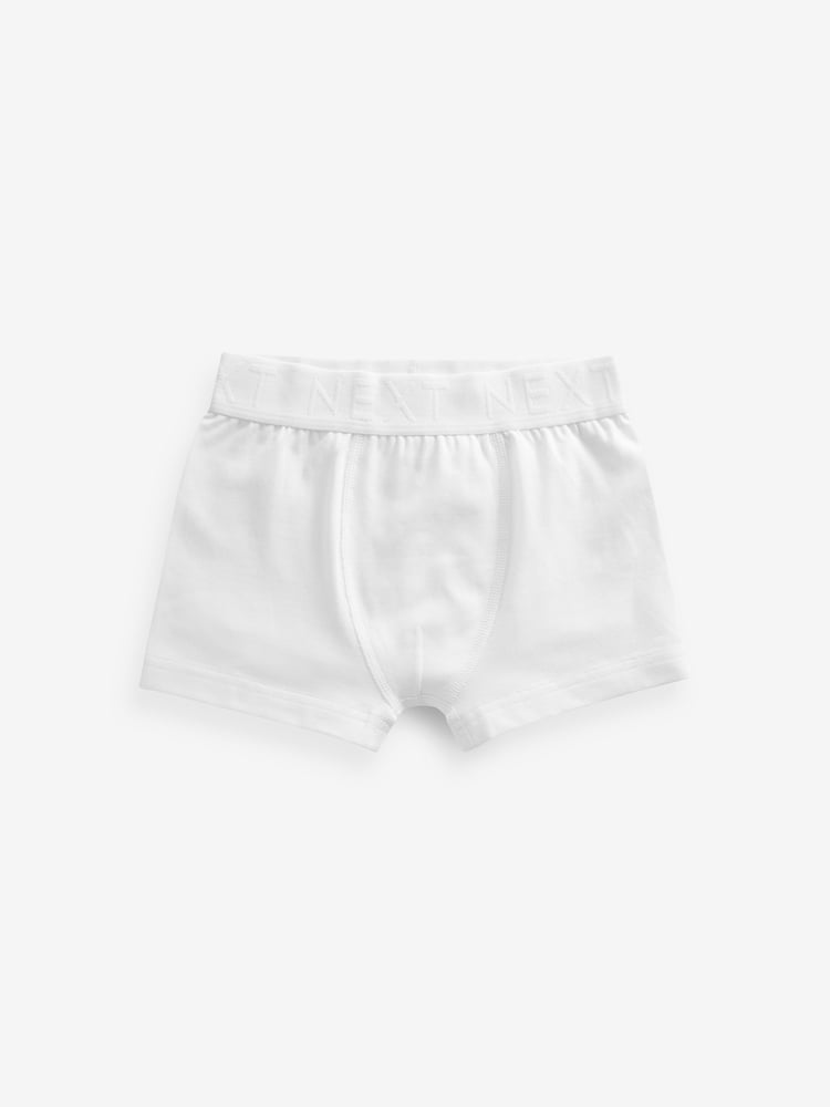 White Trunks 5 Pack (2-16yrs) - Image 2 of 4