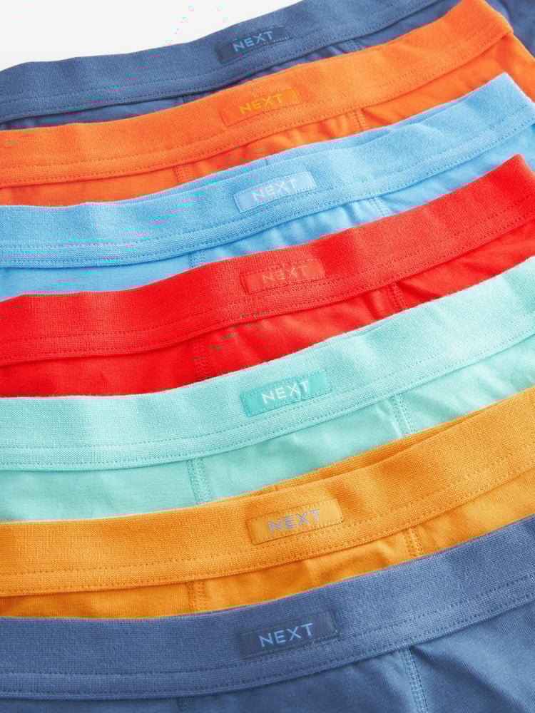 Bright Colour Soft Waistband Trunks 7 Pack (1.5-16yrs) - Image 9 of 9 Bright Colour Soft Waistband Trunks 7 Pack (1.5-16yrs) - Image 9 of 9
