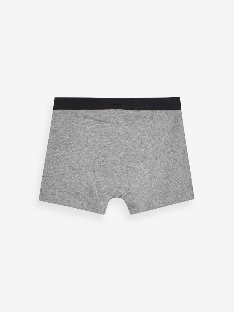 Grey Soft Waistband Trunks 10 Pack (2-16yrs) - Image 2 of 7