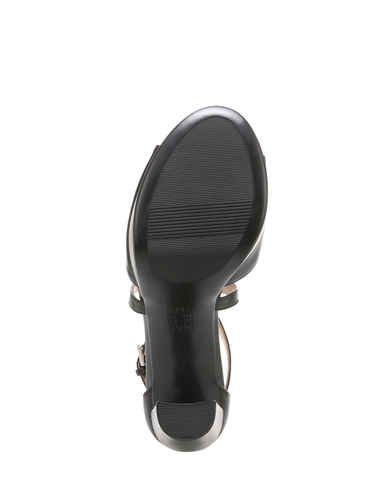 Naturalizer Melody Ankle Strap Heeled Black Sandals - Image 7 of 7