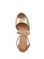 Naturalizer Melody Ankle Strap Heeled Gold Sandals - Image 5 of 7