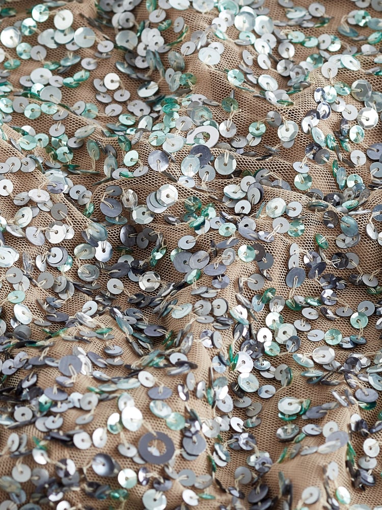 Ombre Mink Brown Mini Sequin Cami Dress - Image 7 of 7