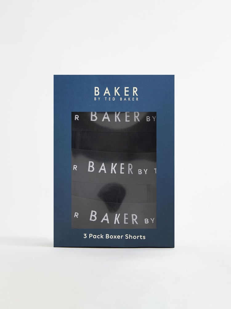 Baker by Ted Baker Boxers 3 Pack - Image 5 of 5