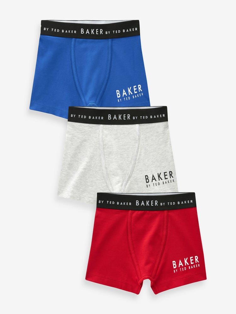 Baker by Ted Baker Boxers 3 Pack - Image 1 of 7