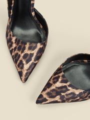 Sosandar Black Cut Out Detail Stiletto Heels Courts Shoes - Image 4 of 5