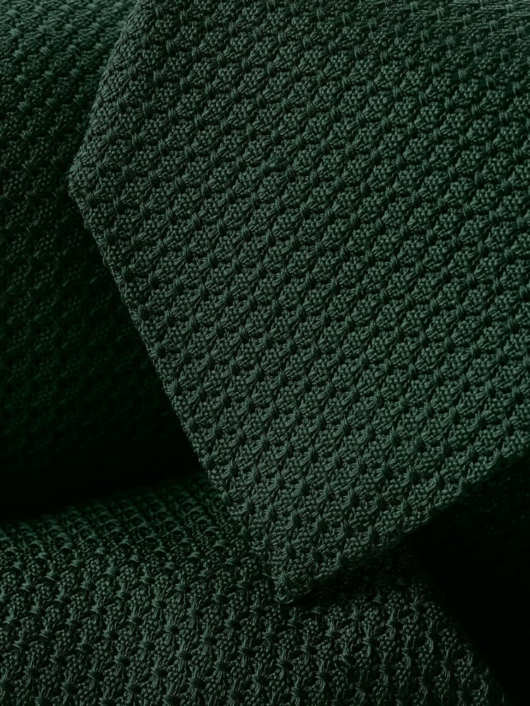 Charles Tyrwhitt Green Grenadine Italian Tie - Image 2 of 2 Charles Tyrwhitt Green Grenadine Italian Tie - Image 2 of 2