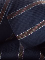 Charles Tyrwhitt Blue Silk Stripe Tie - Image 2 of 2