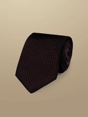 Charles Tyrwhitt Red Grenadine Italian Tie - Image 1 of 2