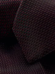 Charles Tyrwhitt Red Grenadine Italian Tie - Image 2 of 2