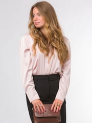 Pure Luxuries London Jazmine Nappa Leather Grab Clutch Bag - Image 7 of 8