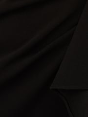 Adrianna Papell Ruffle Crepe Halter Gown - Image 7 of 7