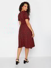 M&Co Black Printed Jersey Dress - Image 2 of 4