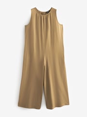 Neutral Sleeveless Jumpsuit - Image 4 of 5