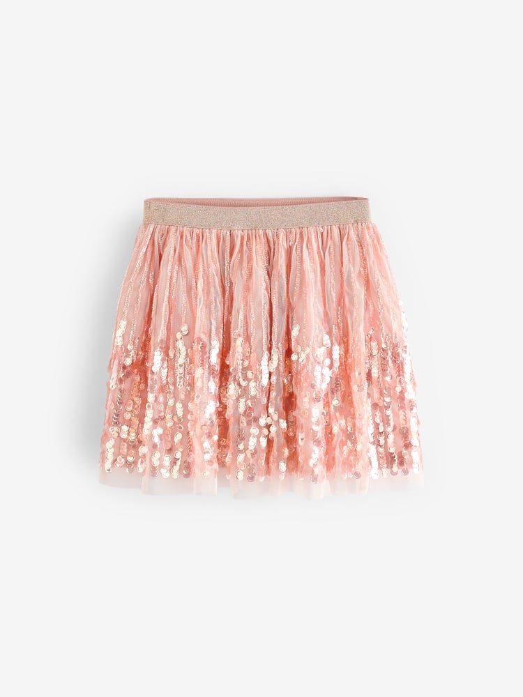 Pink Sequin Skirt (3-16yrs) - Image 1 of 3
