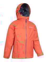 Mountain Warehouse Orange Kids Torrent Waterproof Jacket - Image 2 of 5