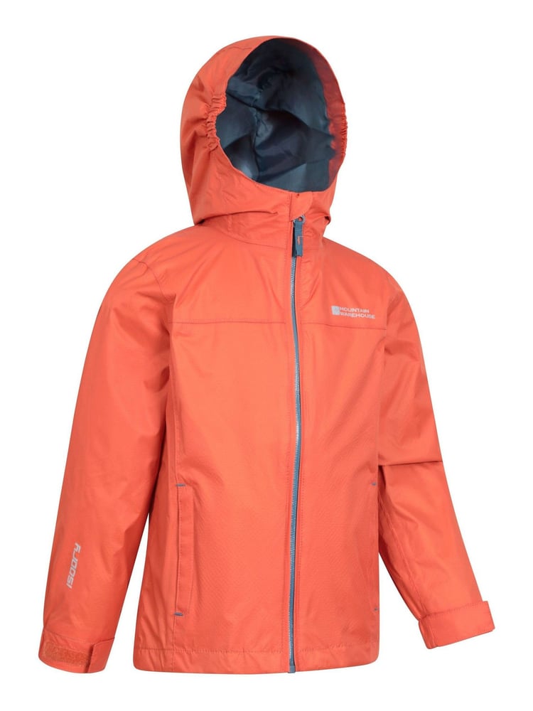 Mountain Warehouse Orange Kids Torrent Waterproof Jacket - Image 2 of 5