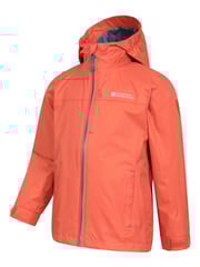 Mountain Warehouse Orange Kids Torrent Waterproof Jacket - Image 4 of 5