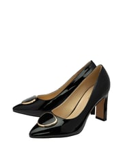 Lotus Black Pointed Toe Court Shoes - Image 2 of 4