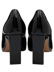 Lotus Black Pointed Toe Court Shoes - Image 4 of 4