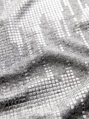 Silver Metalic Scoop Vest - Image 6 of 6