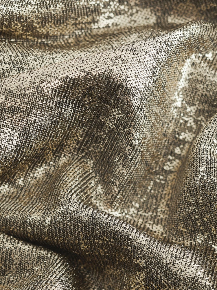 Gold Metalic Scoop Vest - Image 6 of 6