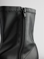 Black Standard/Wide Fit Forever Comfort® Skinny Heel Ankle Sock Boots - Image 8 of 8