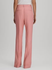 Reiss Pink Millie Flared Suit Trousers - Image 5 of 6