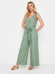 M&Co Green Petite Sleevless Jumpsuit - Image 2 of 6