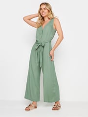 M&Co Green Petite Sleevless Jumpsuit - Image 3 of 6
