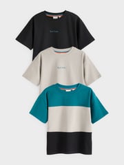 Paul Smith Junior Boys Signature T-Shirts 3 Pack - Image 1 of 6