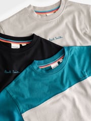 Paul Smith Junior Boys Signature T-Shirts 3 Pack - Image 6 of 6