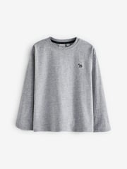 Paul Smith Junior Boys Signature Long Sleeve 100% Cotton T-Shirts 3 Pack - Image 5 of 6
