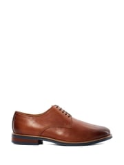 Dune London Brown Wide Fit Stanleyy Soft Leather Gibson Shoes - Image 2 of 7