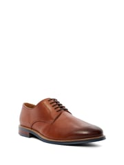 Dune London Brown Wide Fit Stanleyy Soft Leather Gibson Shoes - Image 3 of 7