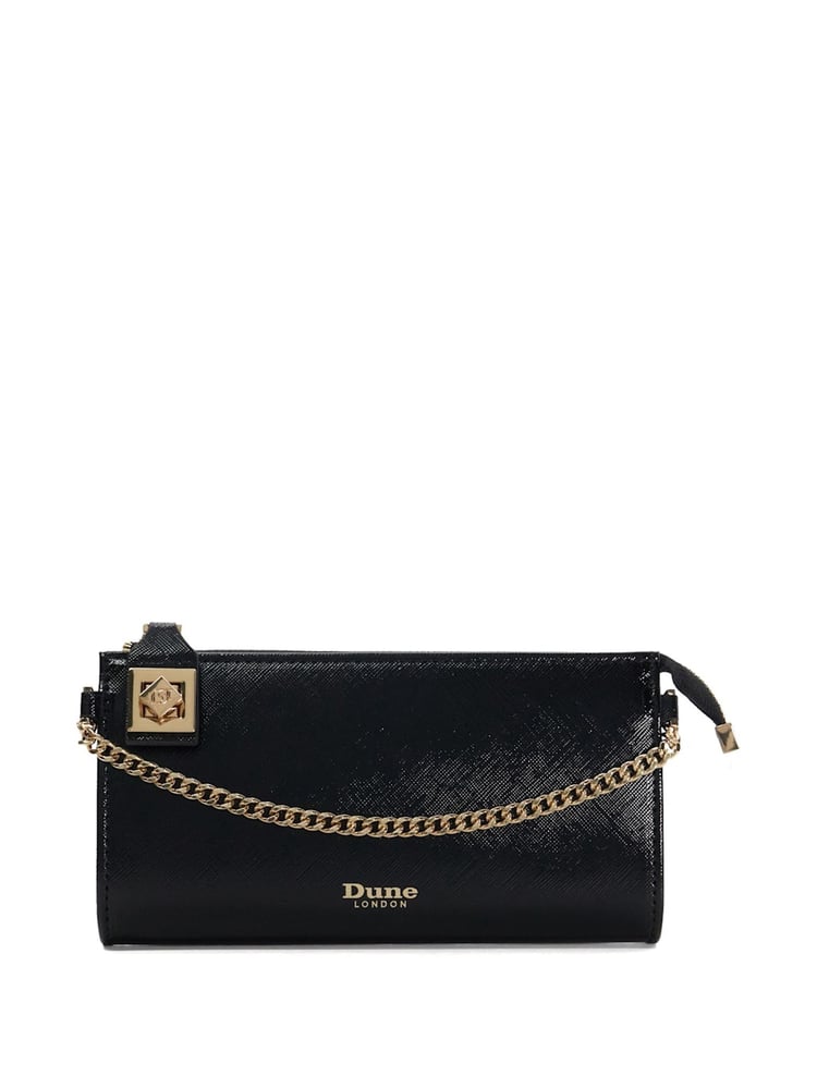 Dune London Black Koining Large Turlock Purse - Image 1 of 6