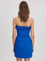 Amur Strapless Ruffle Mini Dress - Image 4 of 5
