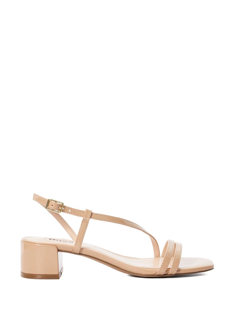 Dune London Pink Maryanna Low Block Heel Sandals - Image 2 of 6