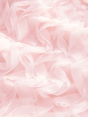 Pink Halter Neck Ruffle Tank - Image 7 of 7