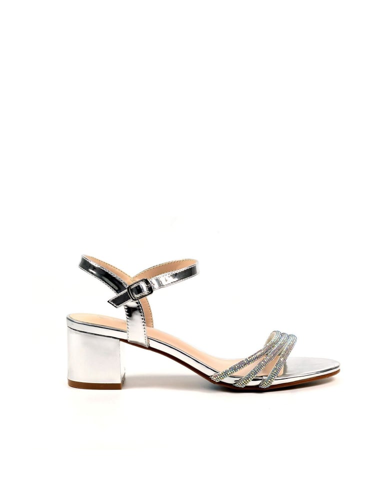 Lunar Silver Amie Sandals - Image 1 of 5