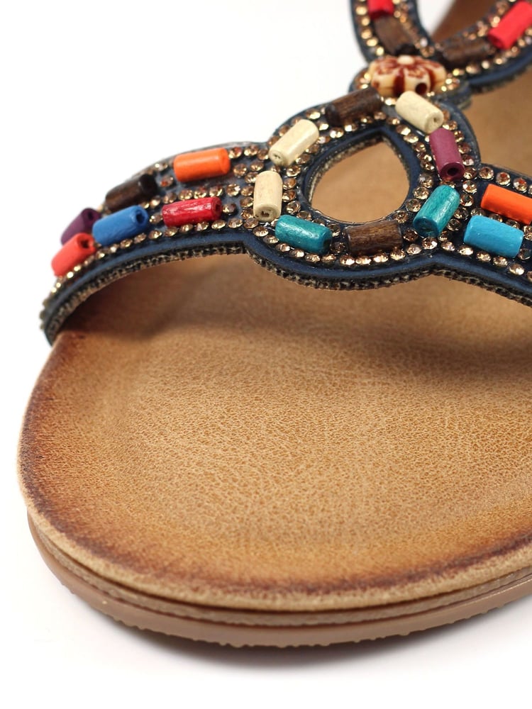 Lunar Epsom Wedge Sandals - Image 6 of 6