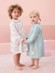 Blue/White Mouse Nighties 2 Pack (2-12yrs) - Image 1 of 9