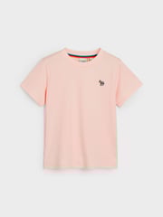 Paul Smith Junior Girls Pink Signature 100% Cotton T-Shirts 3 Pack - Image 3 of 7